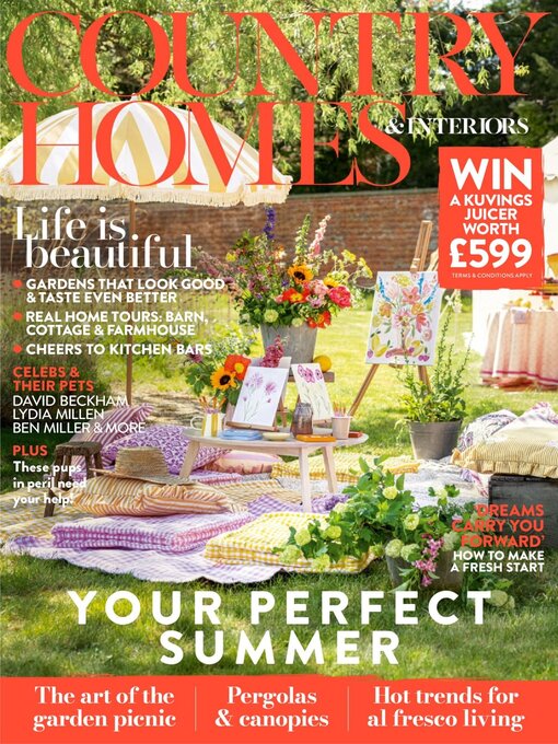Cover image for Country Homes & Interiors